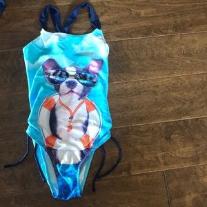 One piece bathing suit